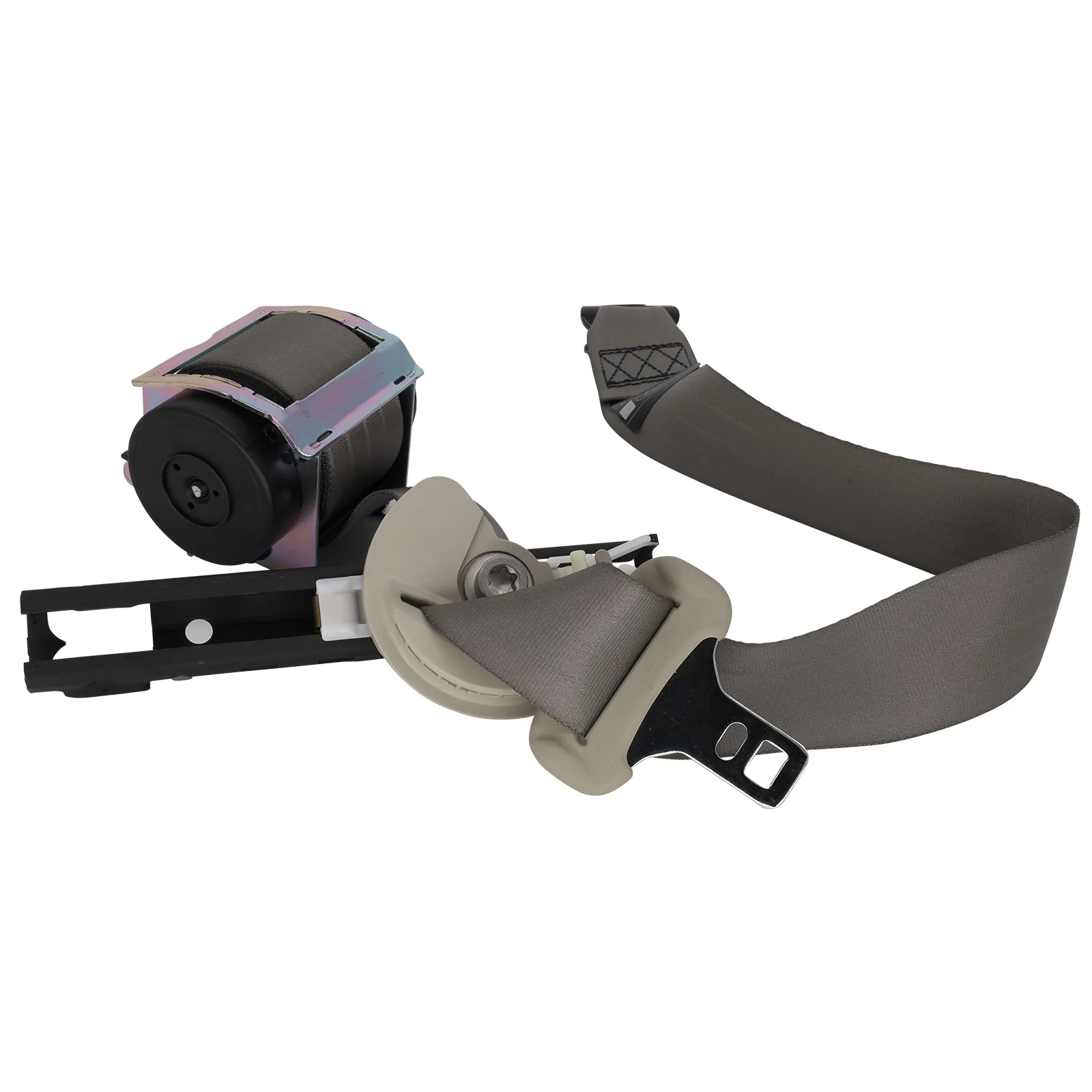 Genuine Left Front Seat Belt for Ford BA BF Falcon - Mid Stone Grey - Image 2
