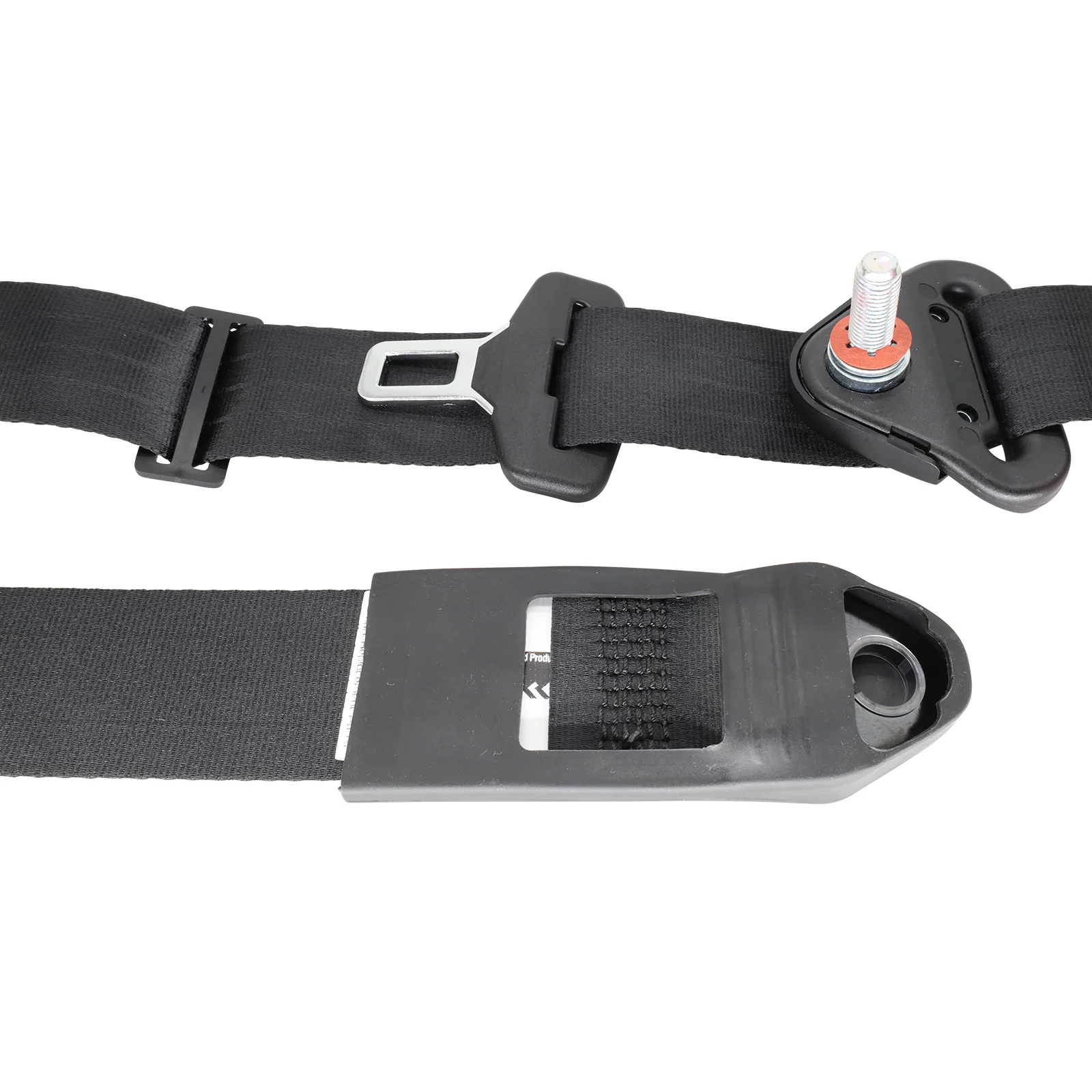 Right Front Seat Belt for Toyota 80 Series - Floor Mount - Black - Image 7
